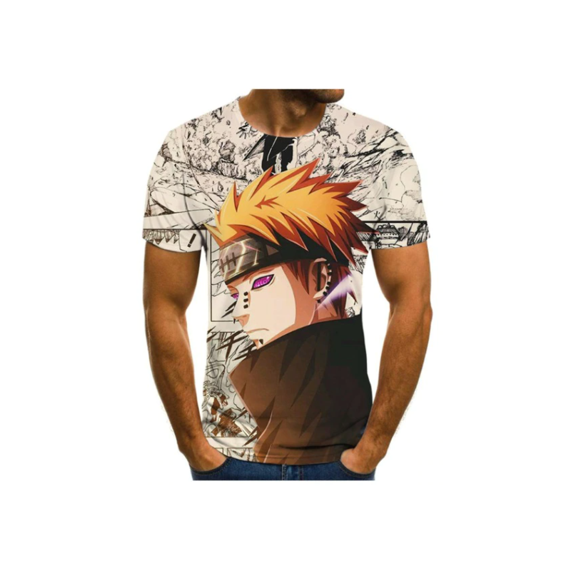 T-Shirt Naruto | Pain rinnegan Avant