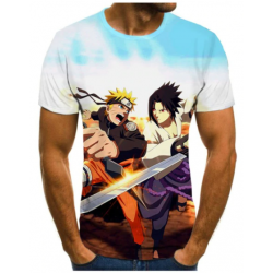T-Shirt Naruto Vs Sasuke avant